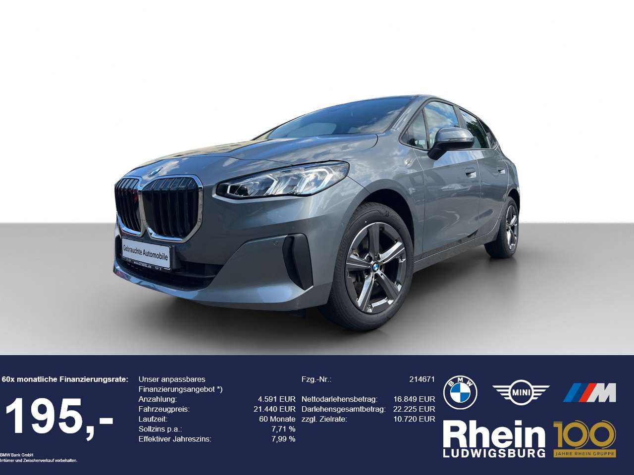 BMW 218 2023 — i Active Tourer Navi.LED.Sitzheizung.RüKam