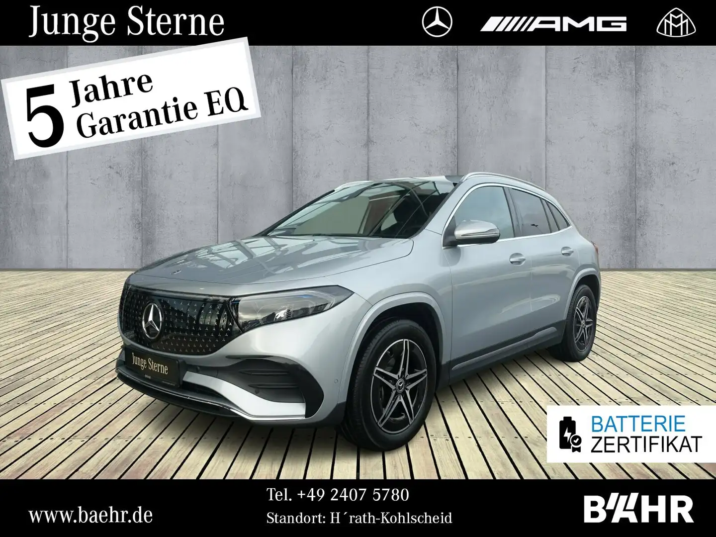 Mercedes-Benz EQA 300 EQA 300 4M AMG/"Flex-Bonus" - 2.400 Euro/RFK/18" Argent - 1