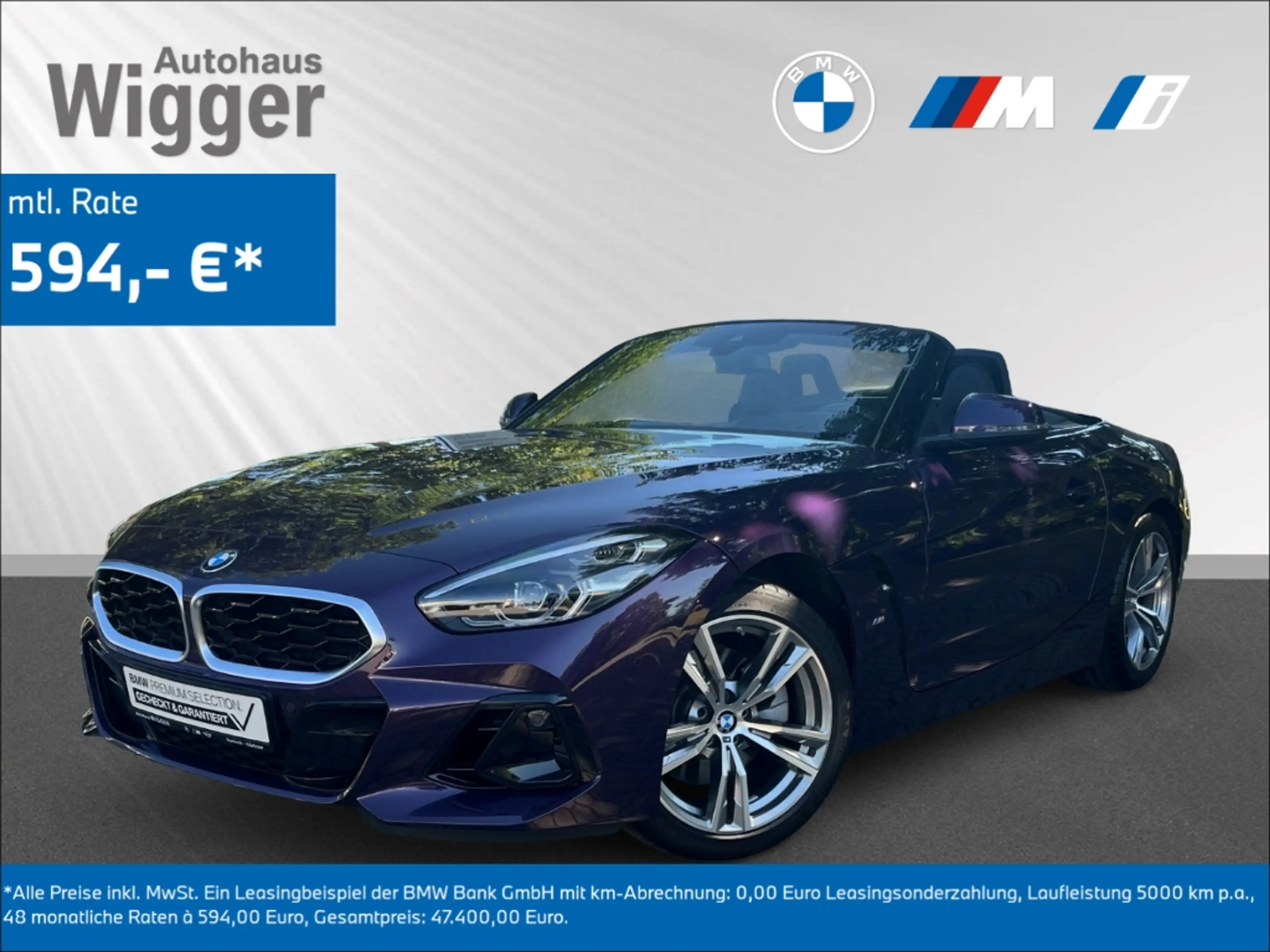 BMW Z4 sDrive 20i Roadster/M Aerodynamic Paket