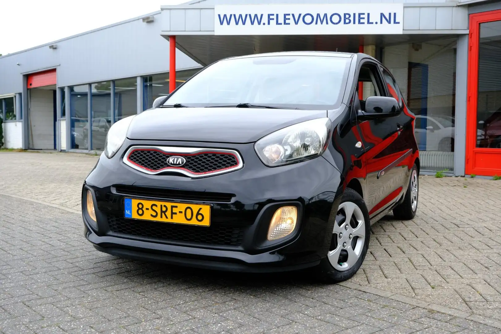 Kia Picanto 1.0 CVVT ISG Comfort Pack Airco|Elec. ramen Zwart - 1
