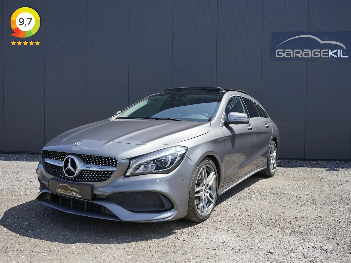 Mercedes-Benz CLA 180 Shooting Brake Business Solution AMG Pano / Trekha Grijs - 1