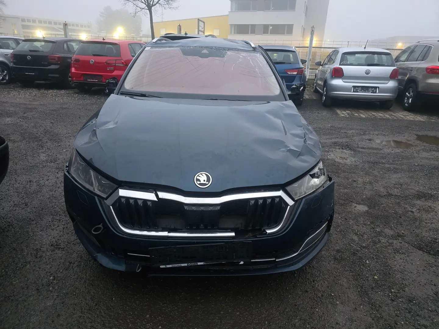 Skoda Octavia Blau - 1