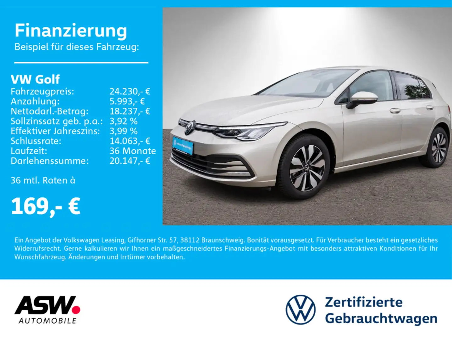 Volkswagen Golf Move 1.5 TSI LED Navi ACC PDC SHZ AHK Zilver - 1