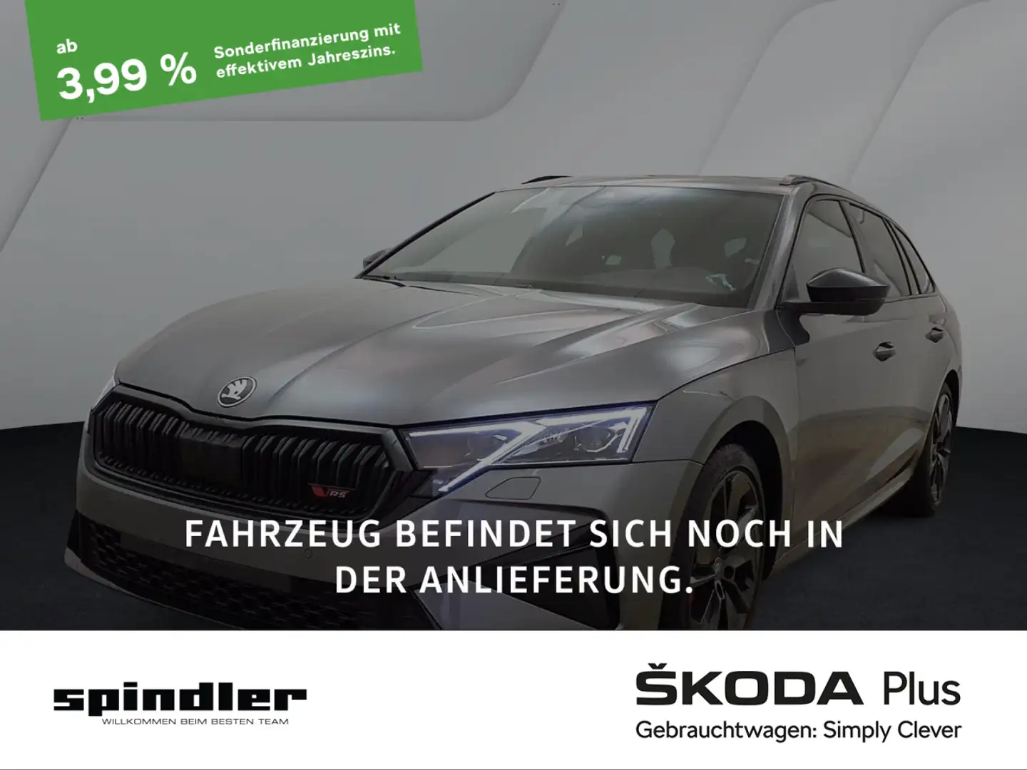 Skoda Octavia RS 2.0 TSI DSG / Pano, Matrix, HuD, AHK Grau - 1