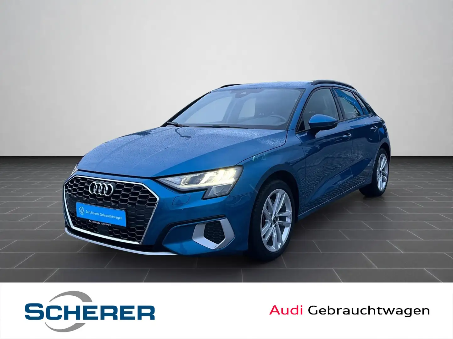 Audi A3 2.0 TDI *Advanced* Navi SHZ PDC GRA Blau - 1