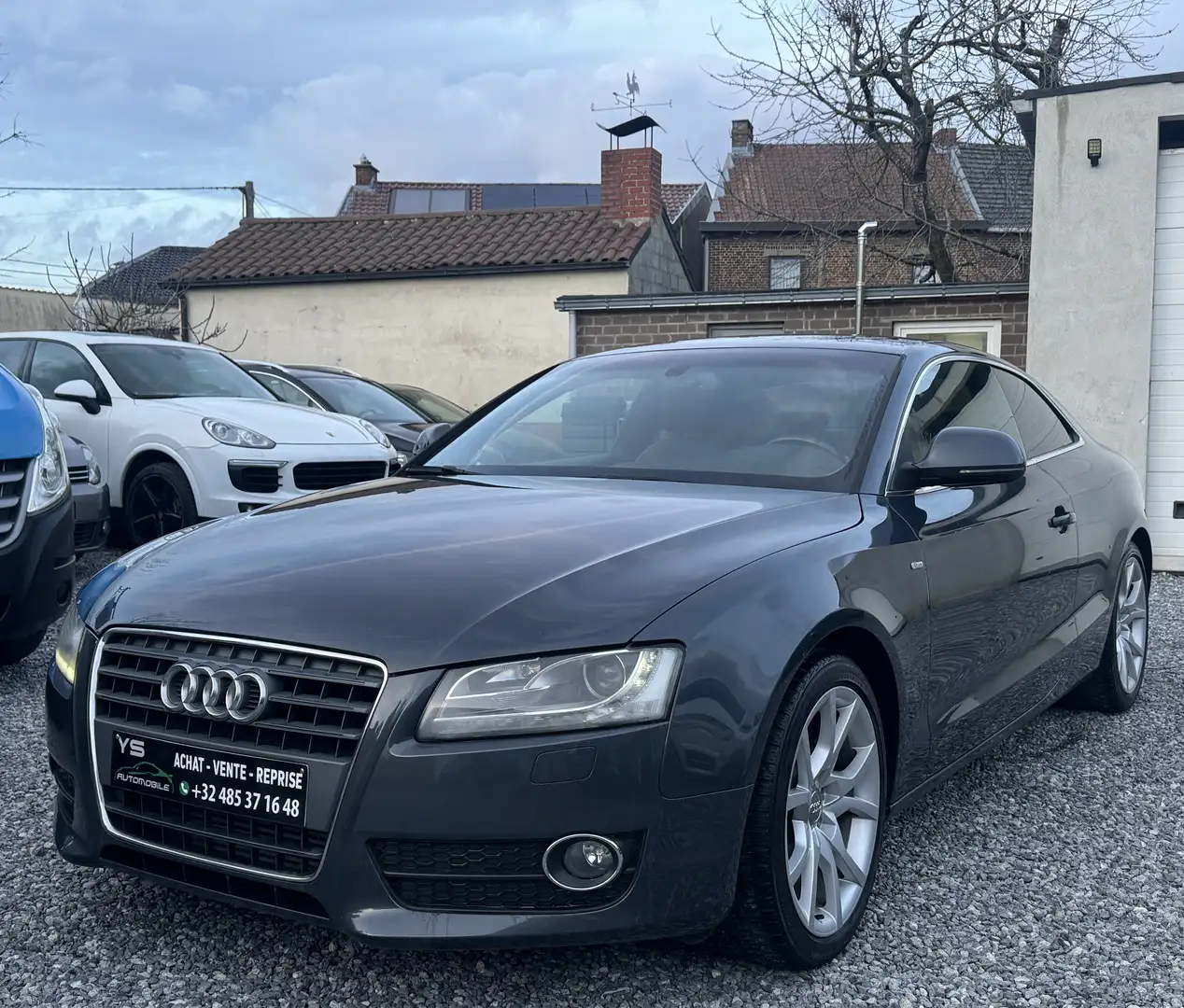 Audi A5 A5 Coupé 2.0 TFSI S line Gris - 1