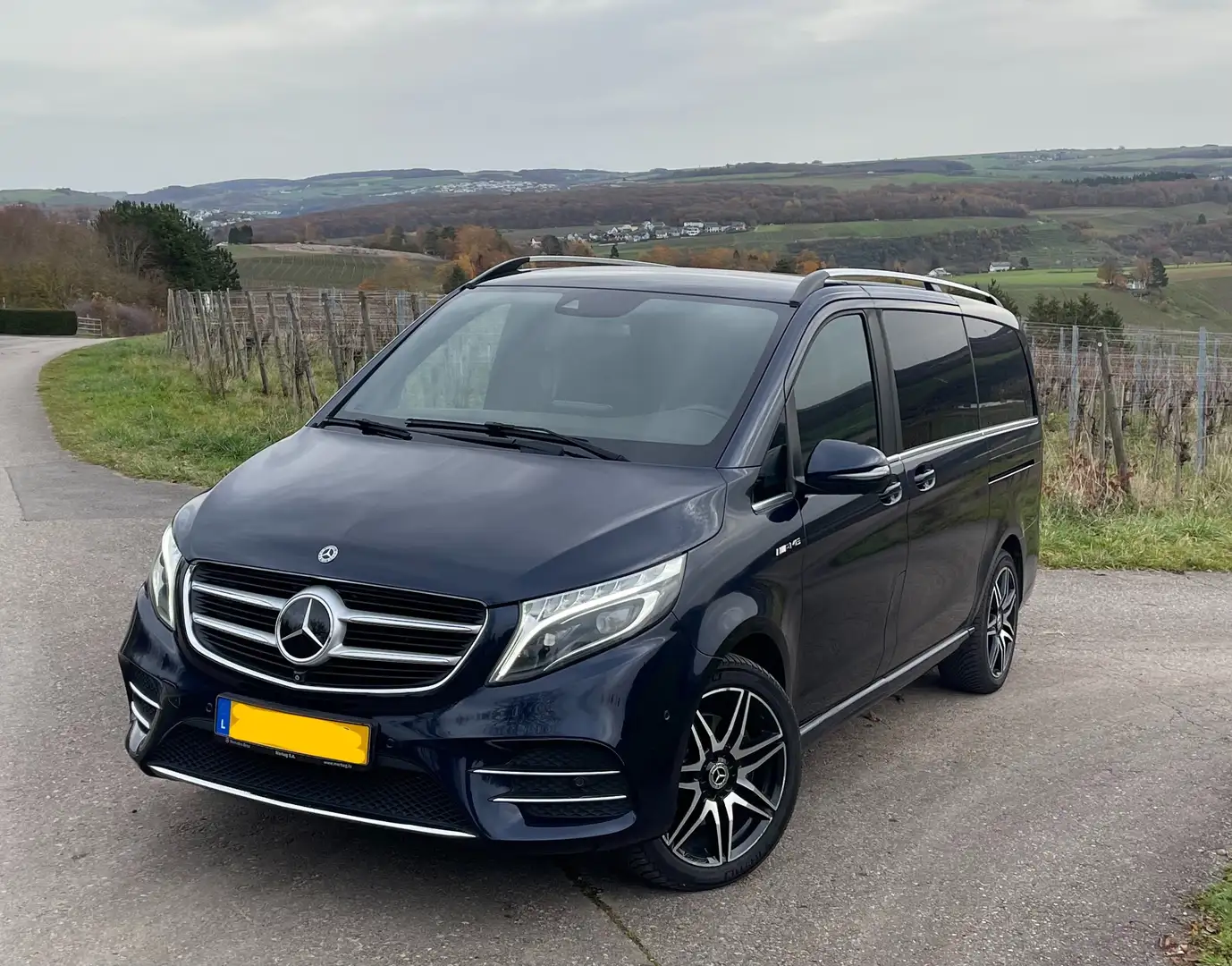 Mercedes-Benz V 250 V250 Avantgarde AMG Lang BlueTEC Bleu - 2