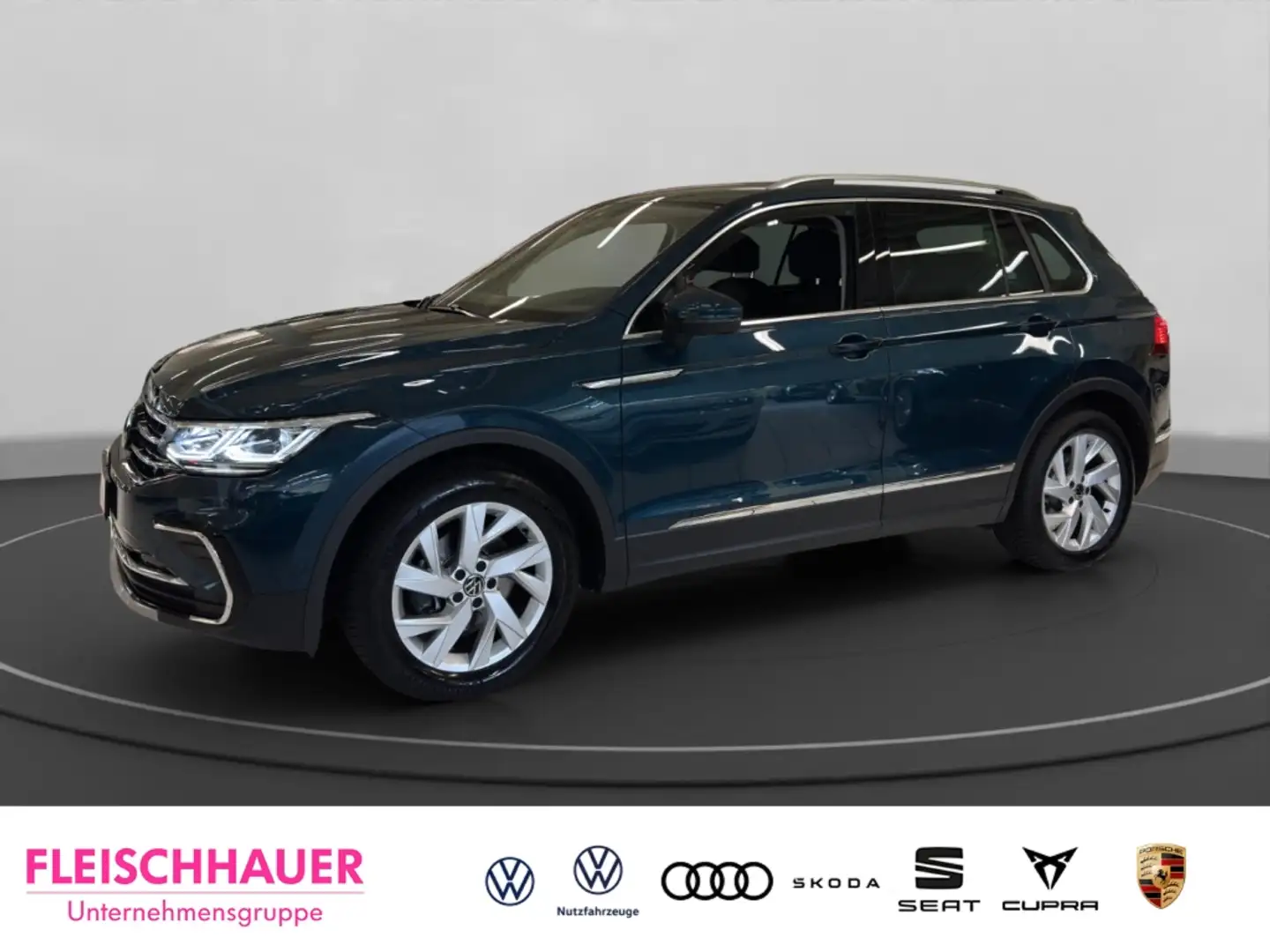 Volkswagen Tiguan Elegance 1.5 TSI Matrix+Navi+AHK+IQ.Drive+Kamera+A Blau - 1