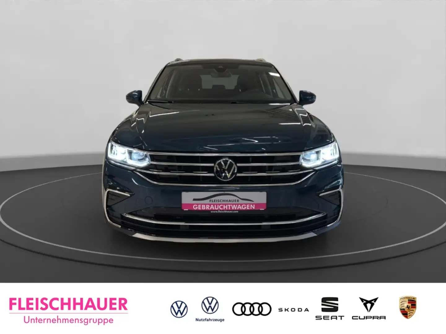Volkswagen Tiguan Elegance 1.5 TSI Matrix+Navi+AHK+IQ.Drive+Kamera+A Blau - 2