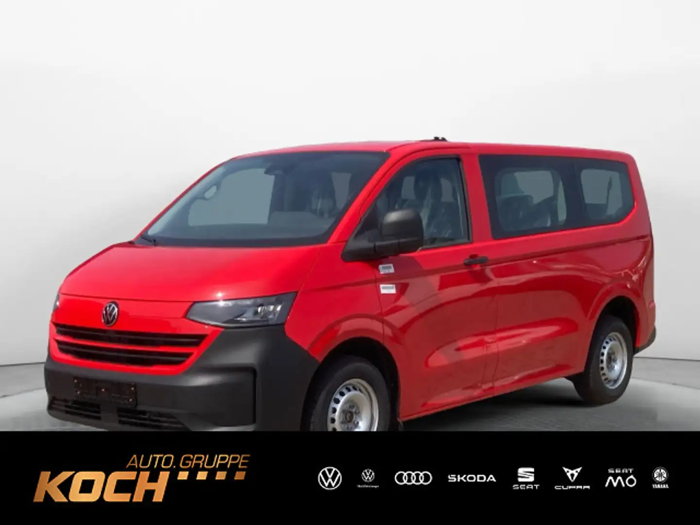 Volkswagen T7 Transporter Kombi TDI 110 kW Autom. KR Doppel Rood - 1