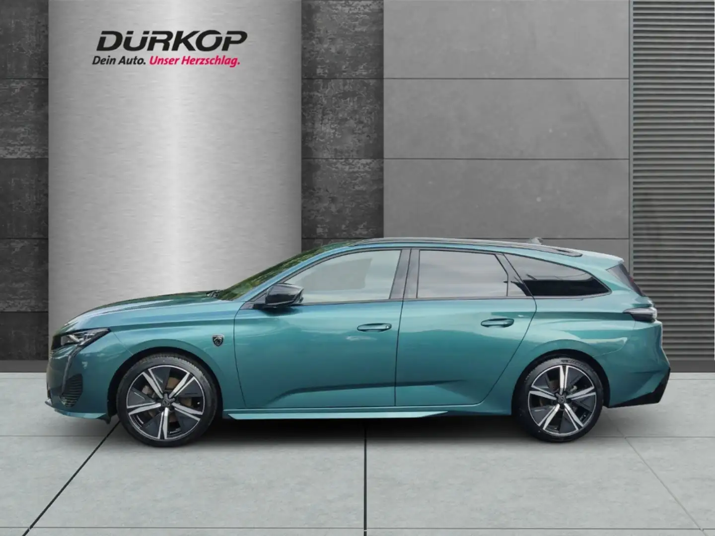 Peugeot 308 SW 1.2 PureTech 130 GT 8-AT ACC Navi SHZ Blauw - 2