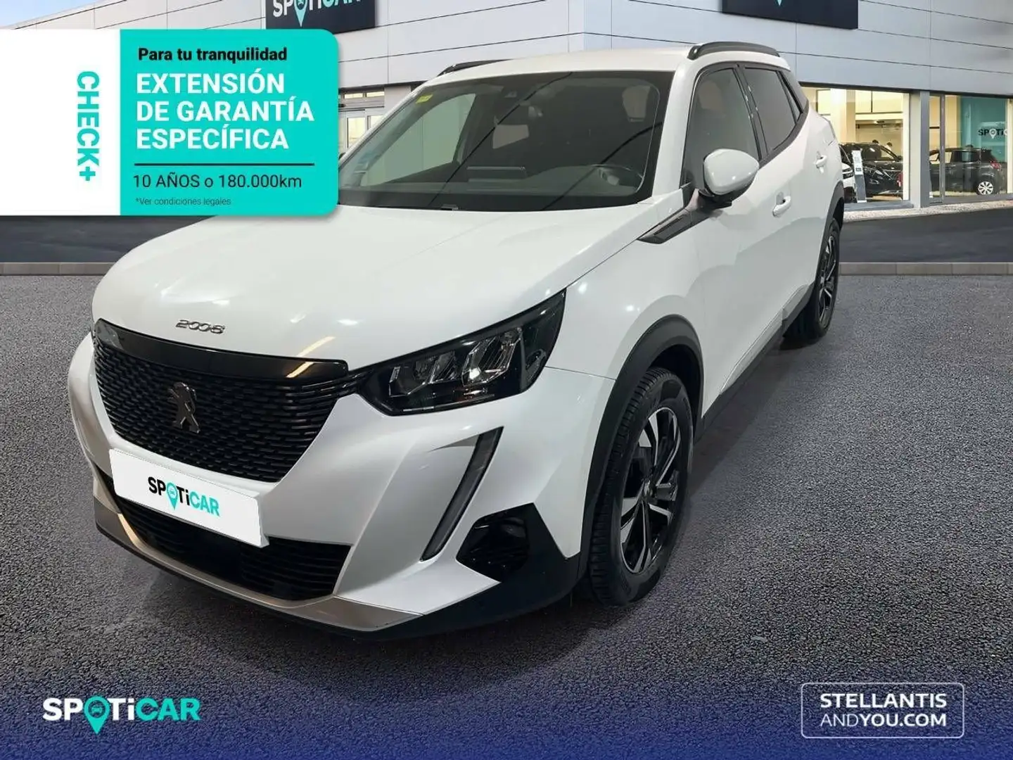 Peugeot 2008 1.2 PureTech S&S Allure 130 Blanc - 1