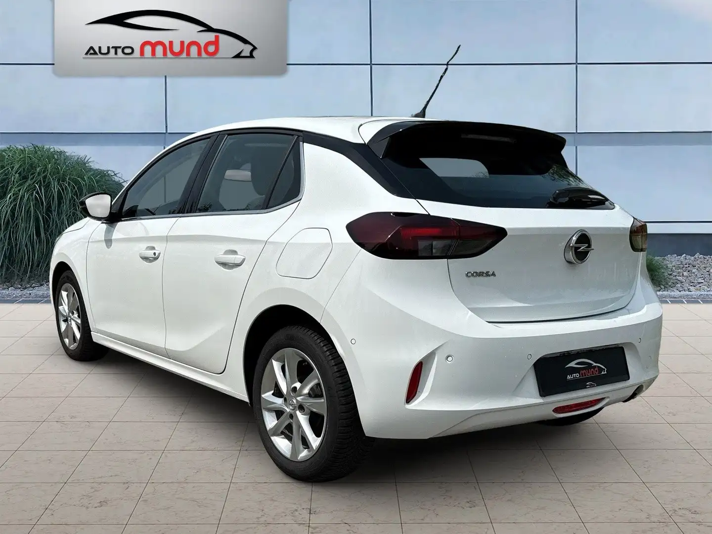 Opel Corsa F 1.2 Turbo Elegance*Navi*LED*USB* Blanc - 2