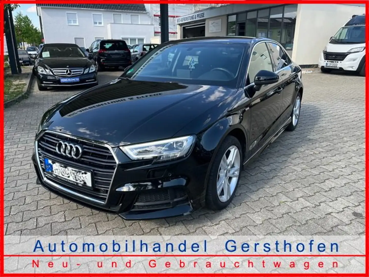Audi A3 35 TFSI basis S-Tronic Schwarz - 1