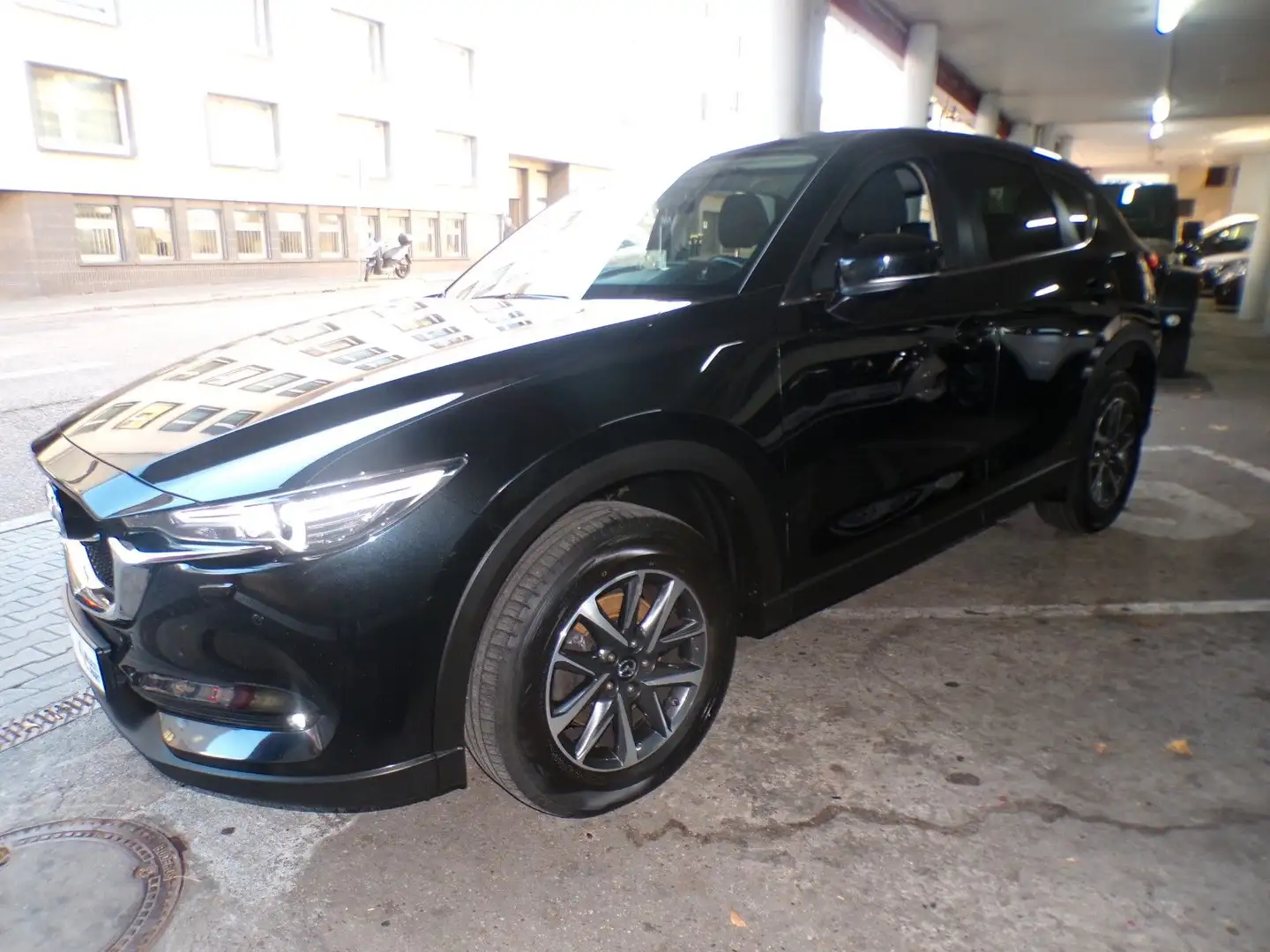 Mazda CX-5 Exclusive-Line AWD/1HAND/Navi/Kamera/TÜV Schwarz - 1