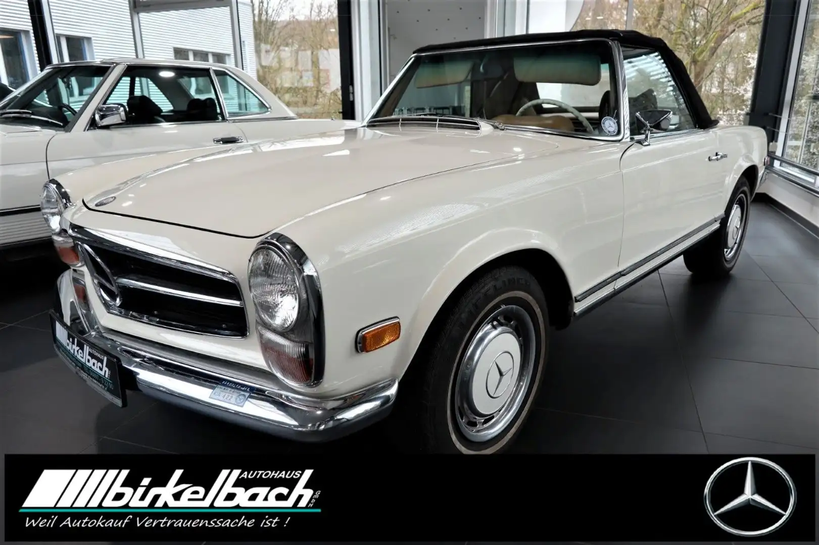 Mercedes-Benz 280 SL Roadster Automatik Hard-Soft-top Blanc - 1