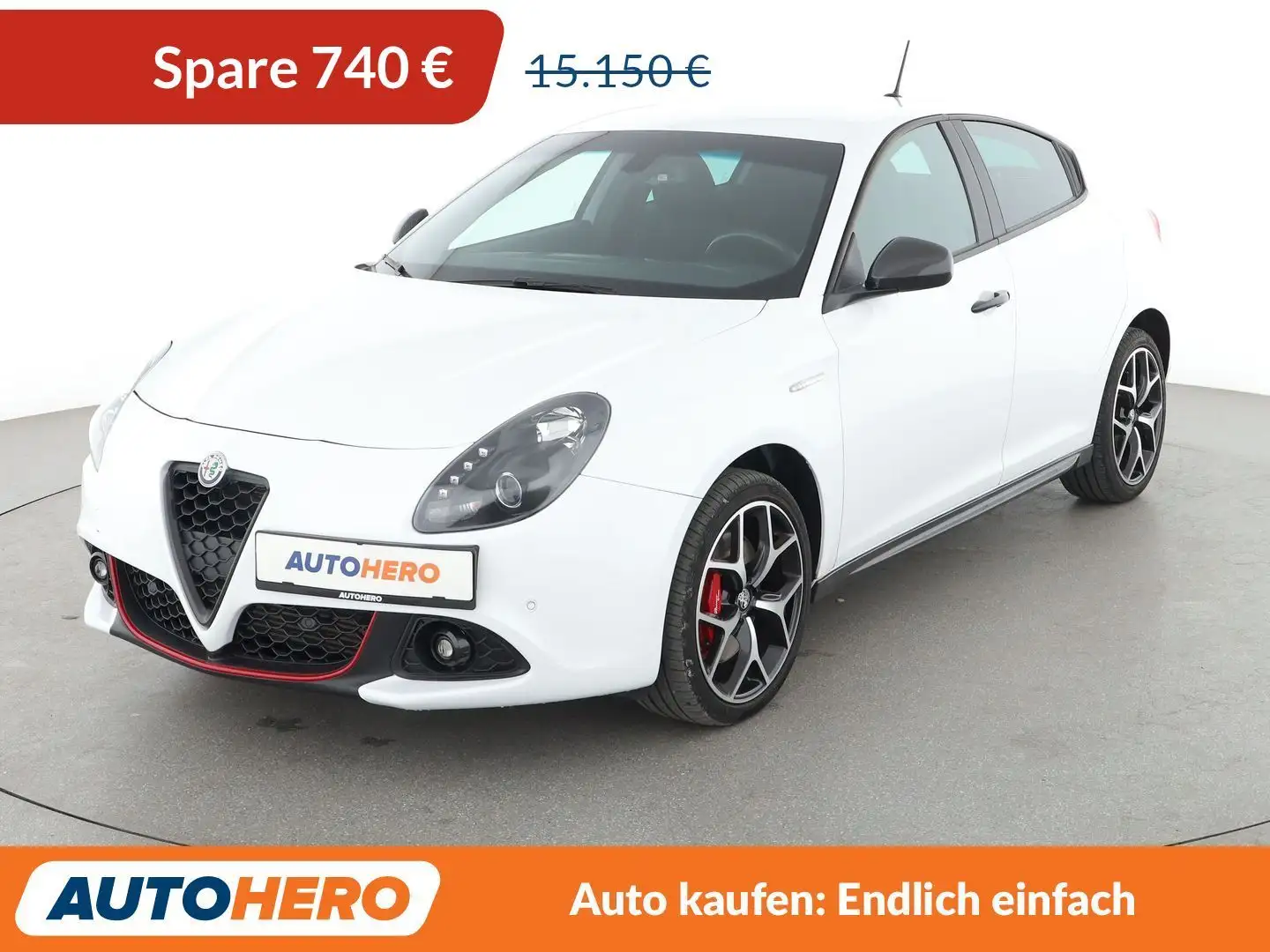 Alfa Romeo Giulietta 1.4 Turbo Sport *NAVI*PDC*TEMPO*SHZ*ALU*KLIMA* Weiß - 1