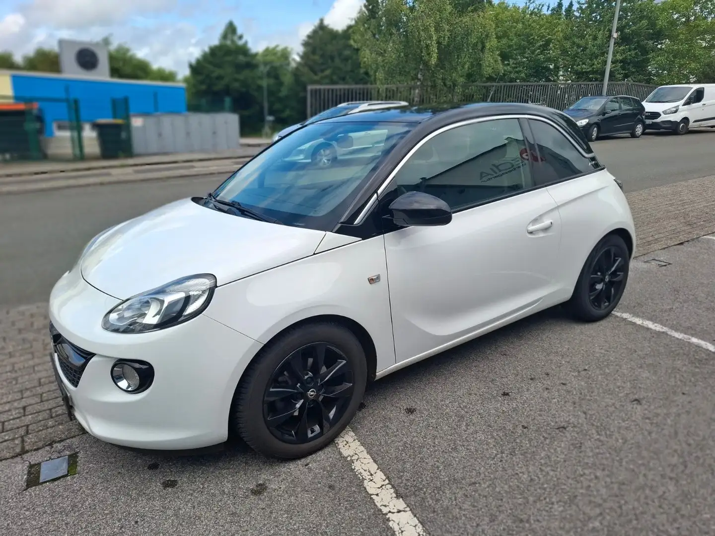 Opel Adam Jam 1.4  1 HAND TÜV NEU SCHECKHEFT Weiß - 1
