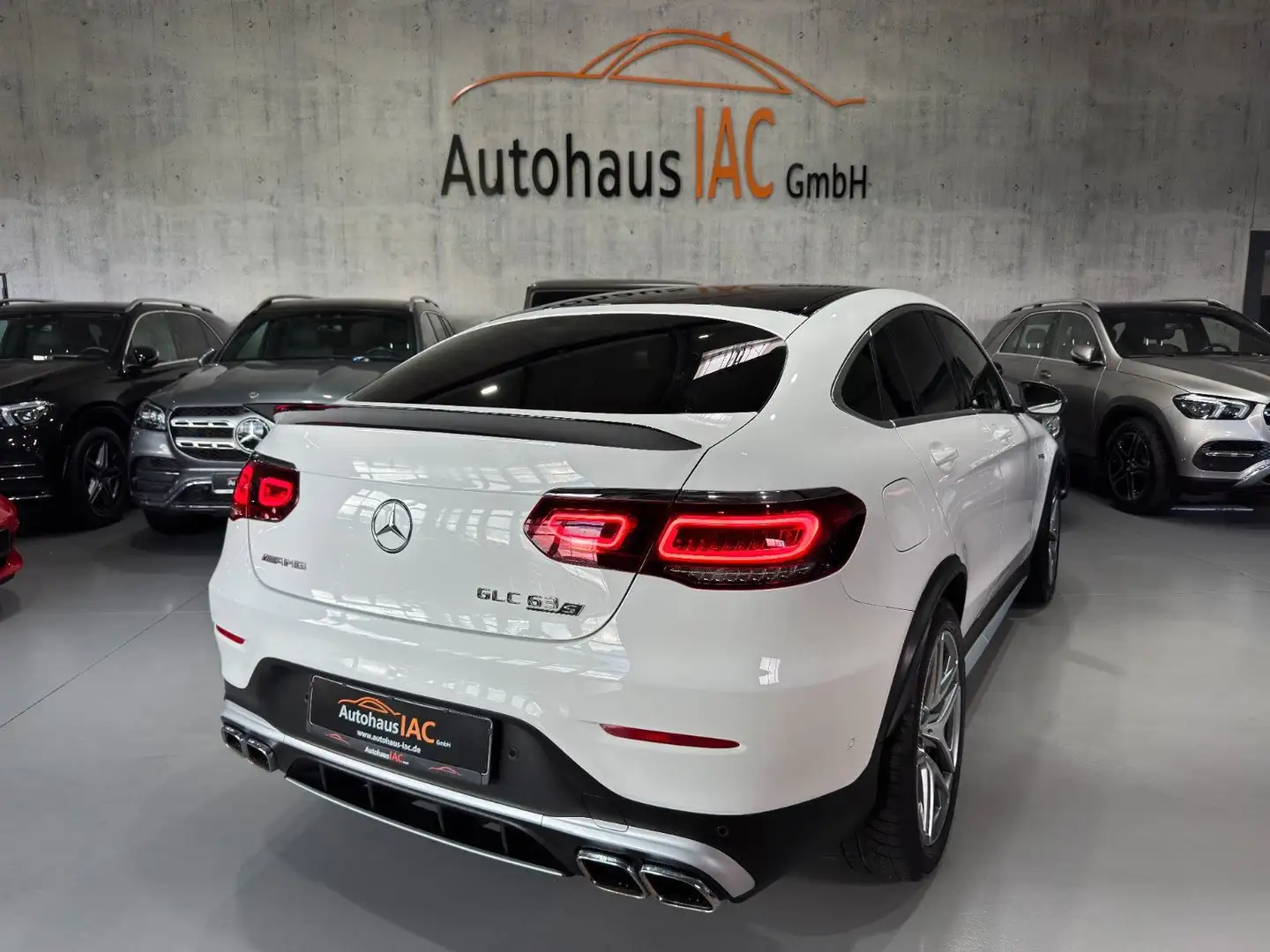 Mercedes-Benz GLC 63 AMG GLC 63S AMG/MULTIBEAM/SHZ/NAVI/LED/RFK/ALCANTARA Blanc - 2