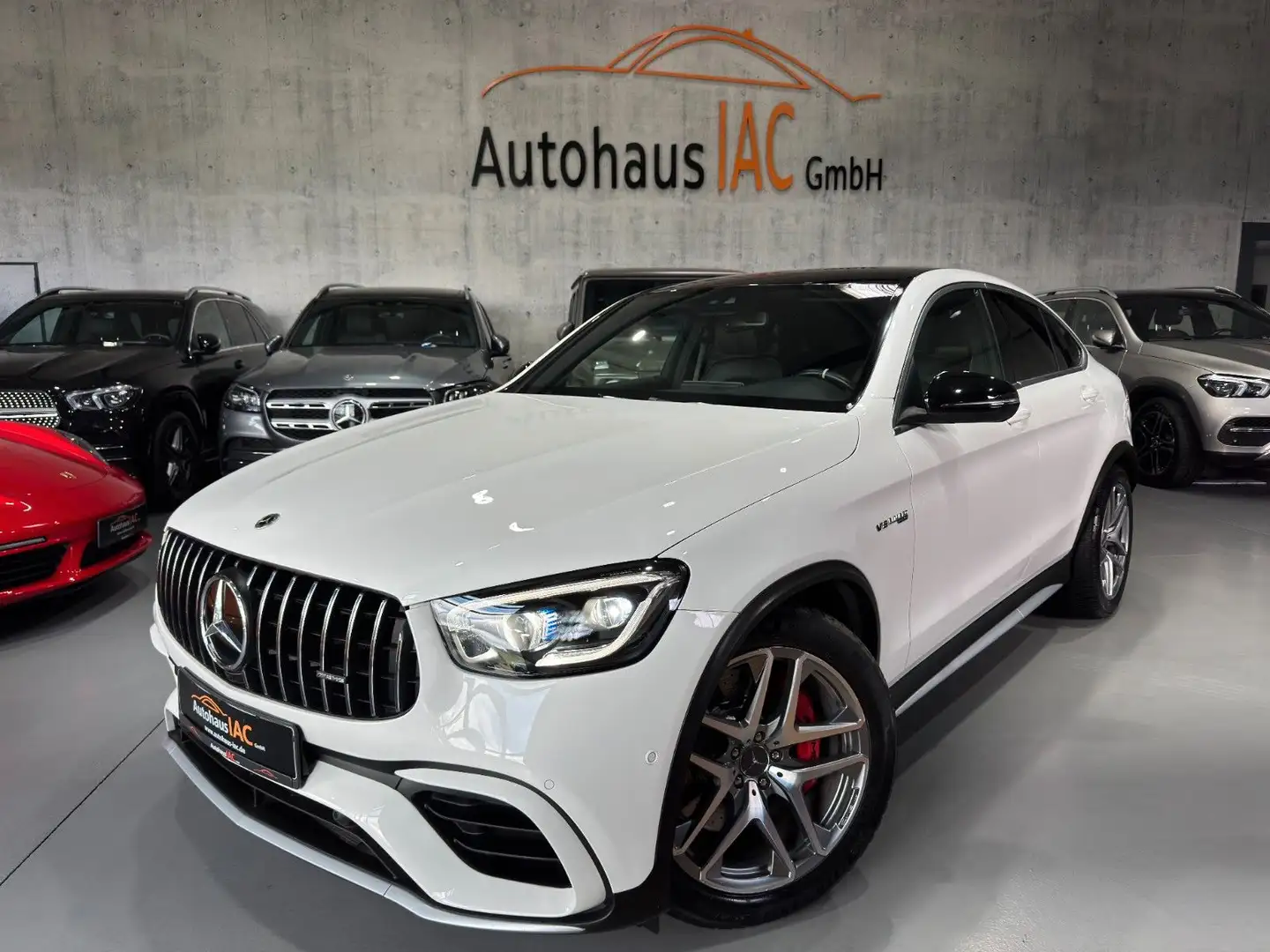 Mercedes-Benz GLC 63 AMG GLC 63S AMG/MULTIBEAM/SHZ/NAVI/LED/RFK/ALCANTARA Blanc - 1