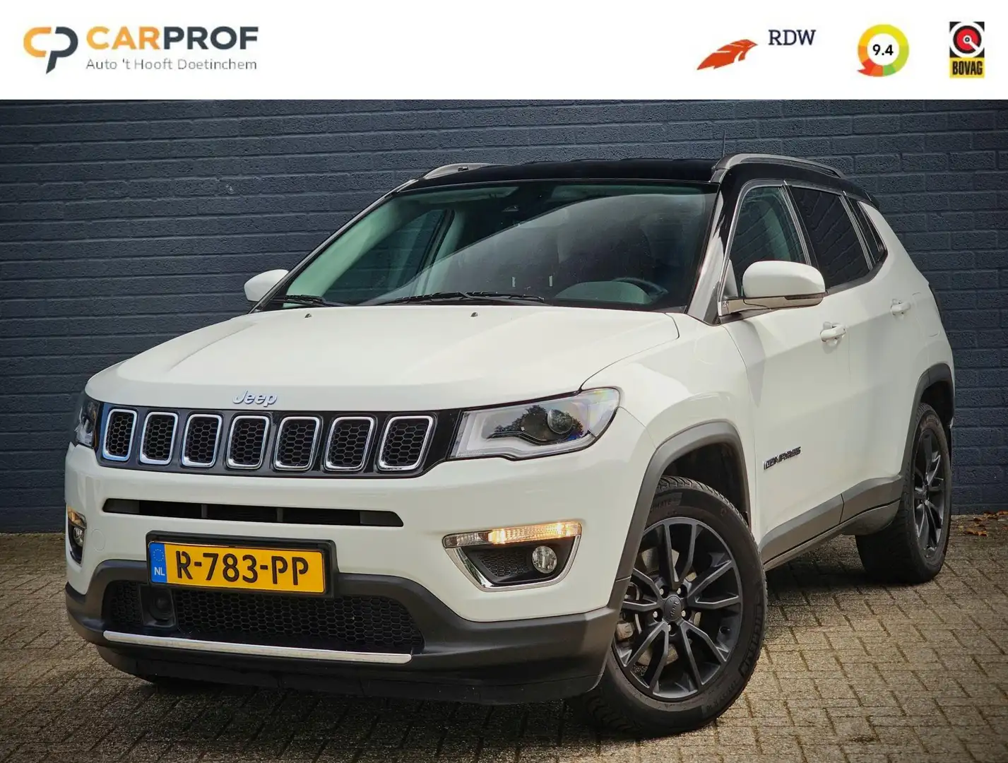 Jeep Compass 4xe 190 Plug-in Hybrid Electric Limited / TREKHAAK Blanc - 1