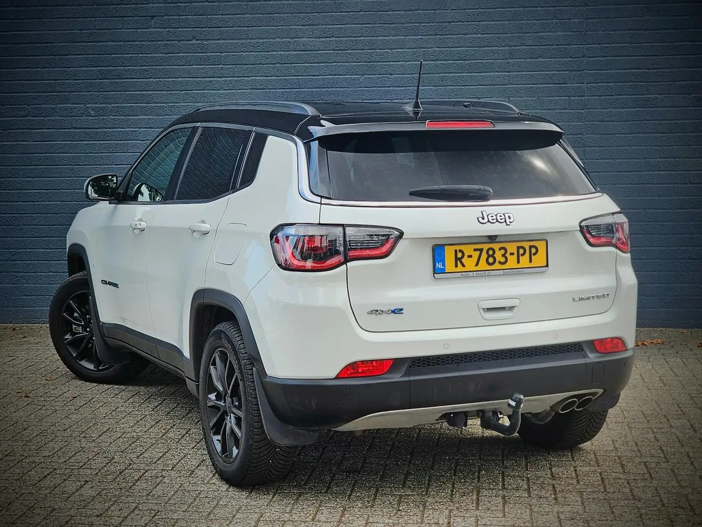 Jeep Compass 4xe 190 Plug-in Hybrid Electric Limited / TREKHAAK Blanc - 2
