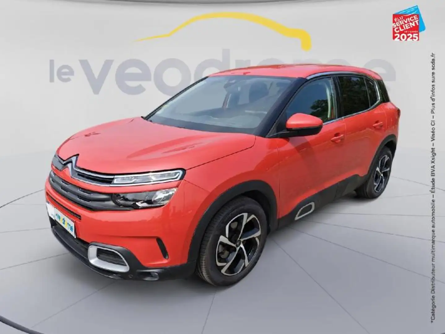 Citroen C5 Aircross BlueHDi 130ch S/S Feel EAT8 Camera Carplay Attelag Rouge - 1