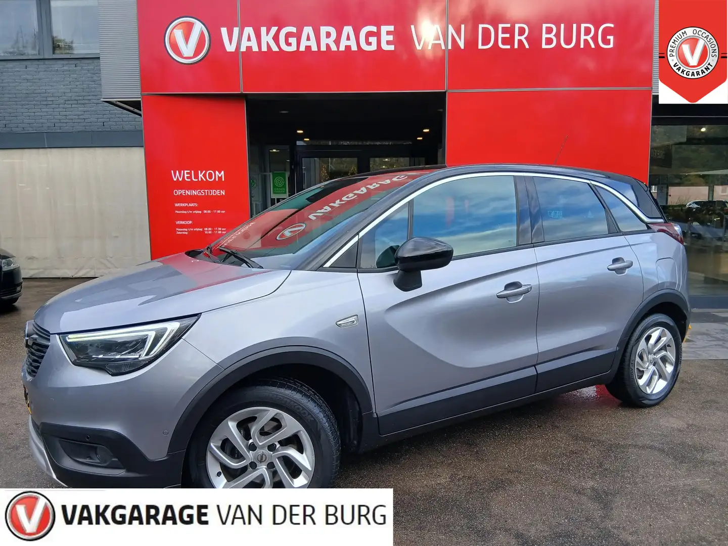 Opel Crossland X 1.2 Turbo Innovation Grijs - 1