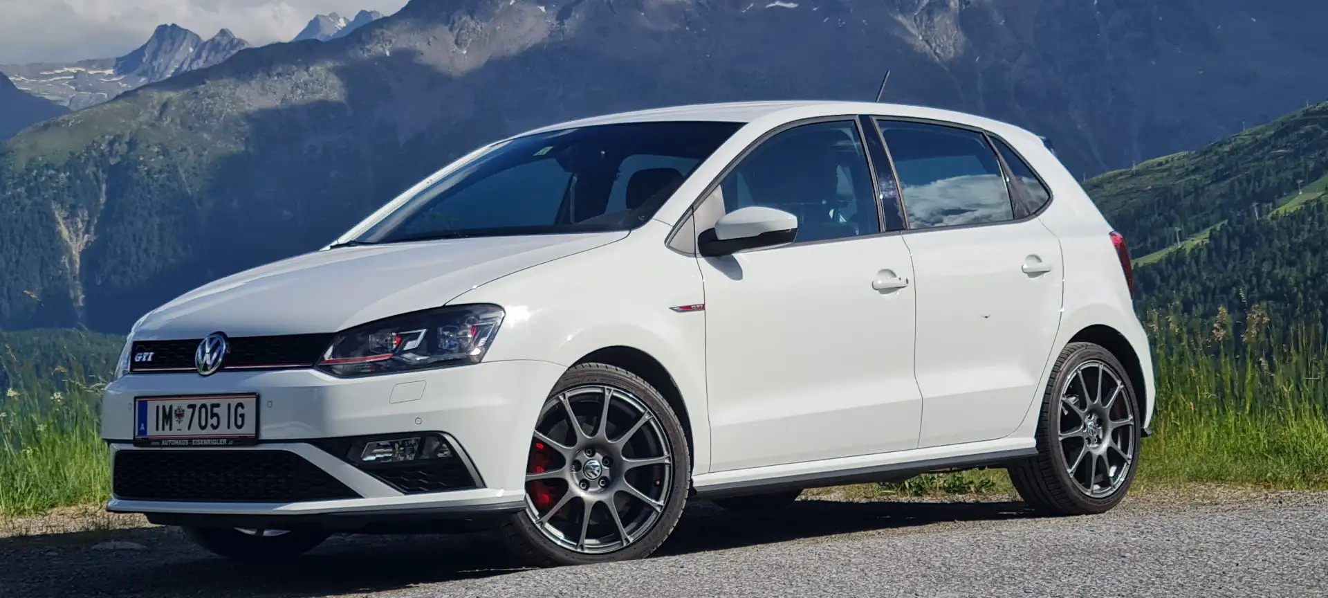 Volkswagen Polo GTI 1,8 TSI DSG Weiß - 1