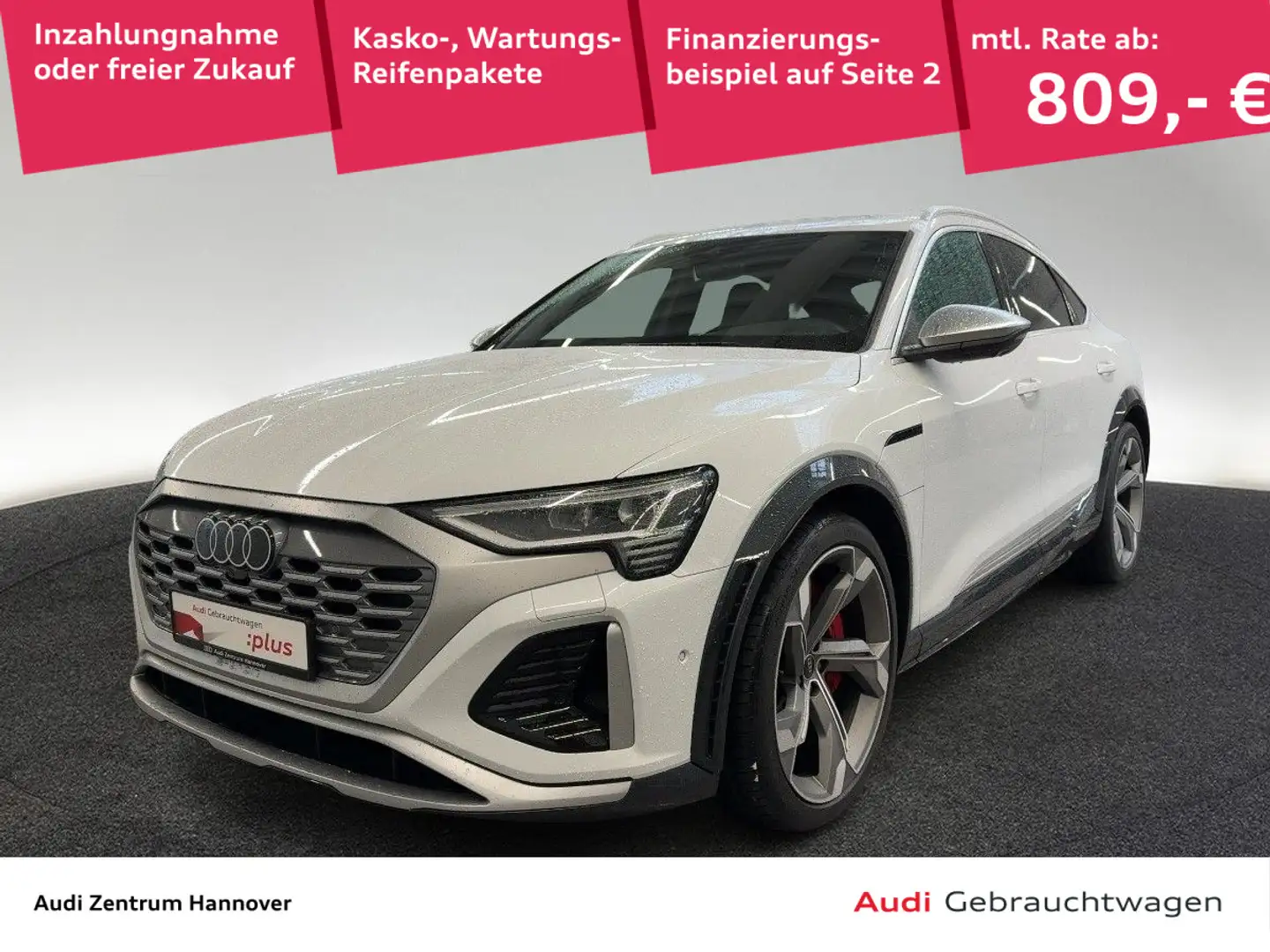 Audi SQ8 e-tron SQ8 Sportback e-tron quattro virtual AHK Pano Weiß - 1