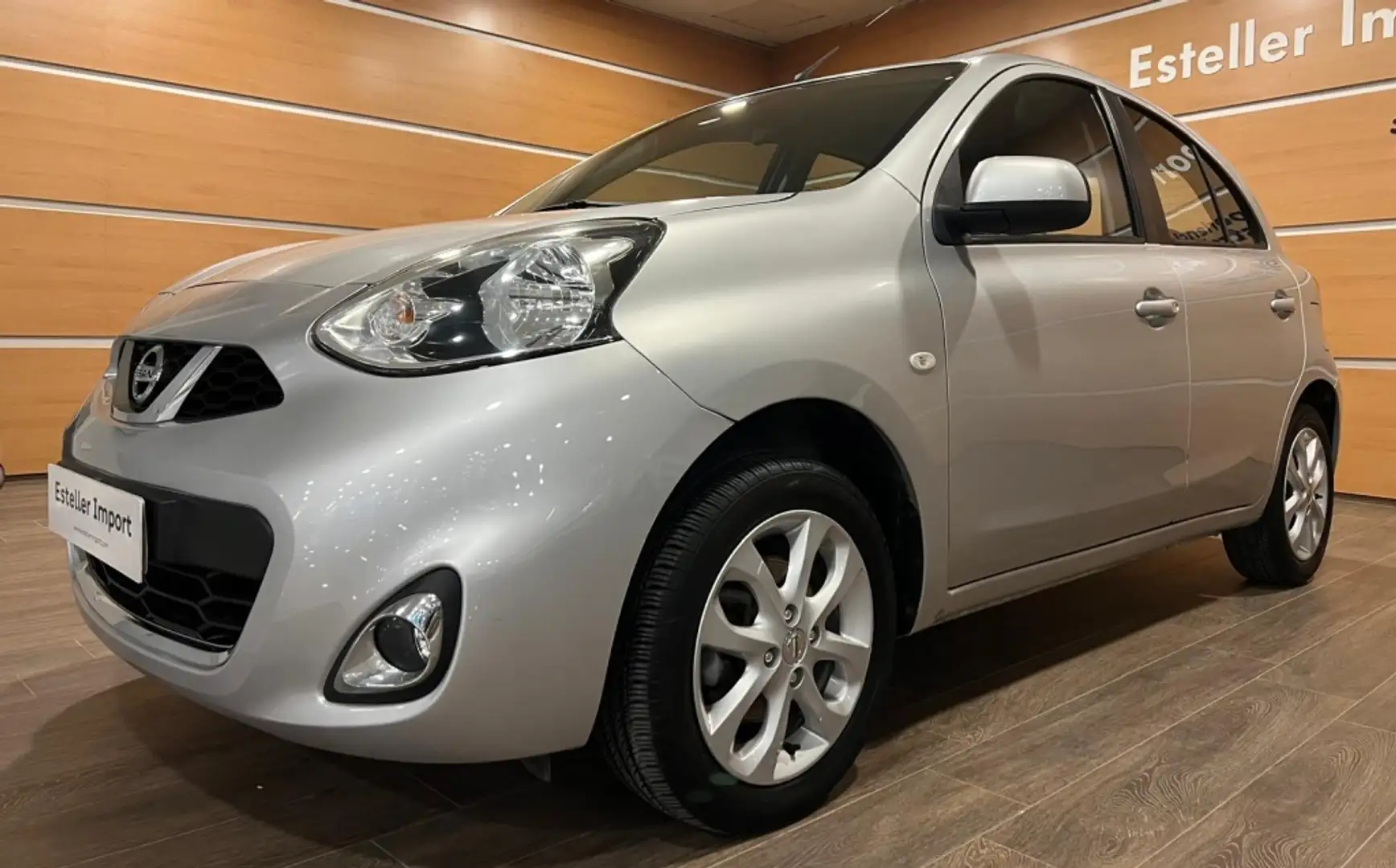 Nissan Micra 1.2 Acenta Plateado - 2