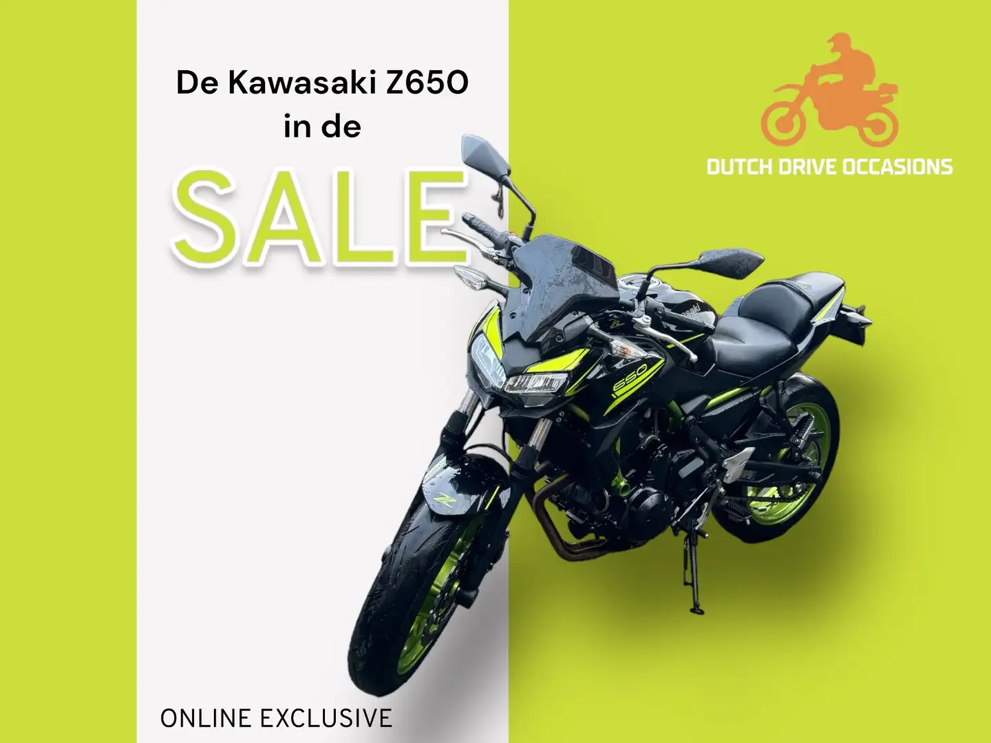 Kawasaki Z 650 SALE! I Dominator uitlaatsysteem I 35 kw Noir - 1