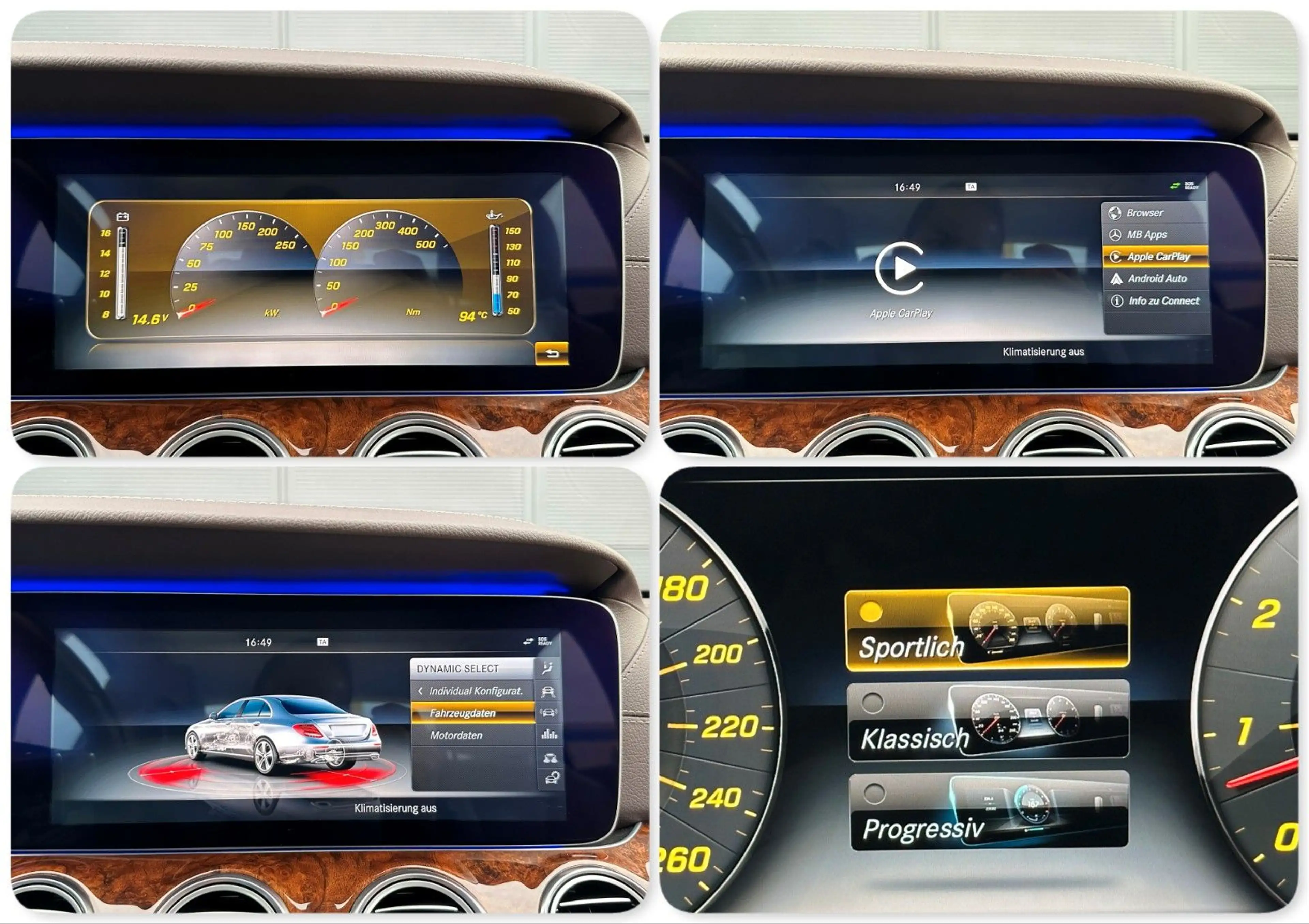 Mercedes-Benz E 400 4-M*1HAND*ACC+*MEMORY*HeadUP*360°AHK*SPUR* — photo 14