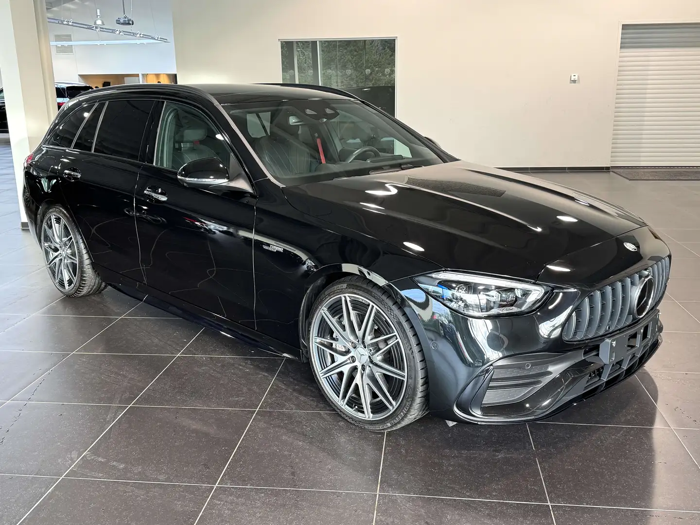 Mercedes-Benz C 43 AMG Break 4M Night Pack, Panorama, Distronic, Keyless Gris - 2
