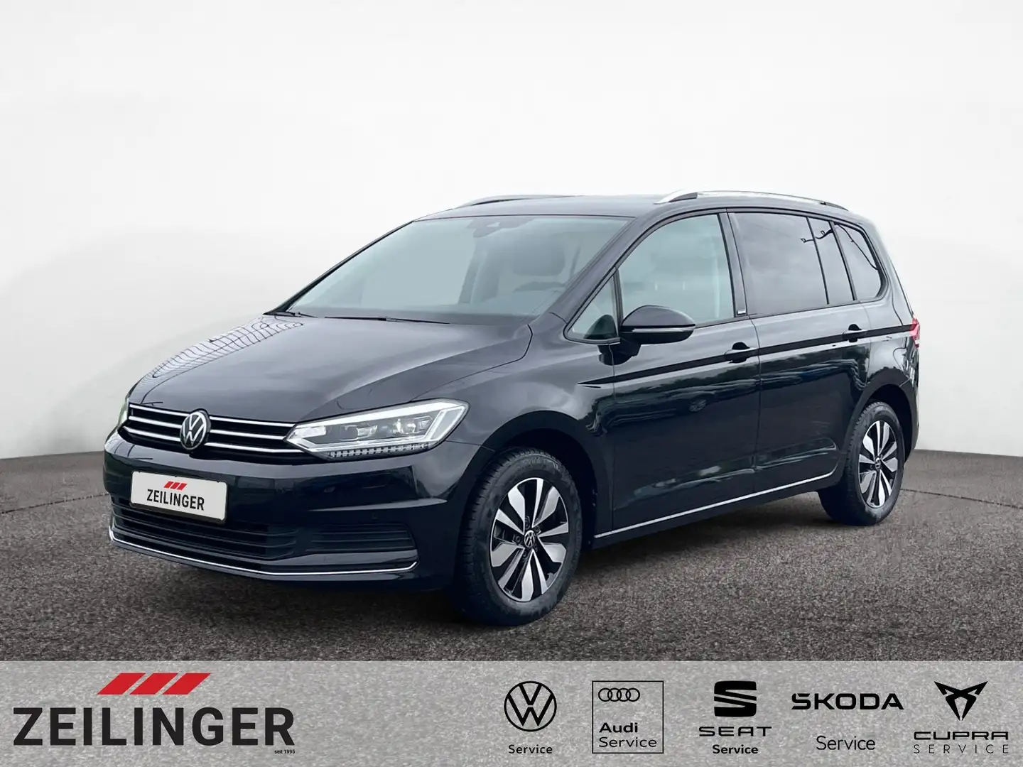 Volkswagen Touran Move TSI DSG|7-S.|AHK|IQ.LIGHT|NAVI|ACC Schwarz - 1