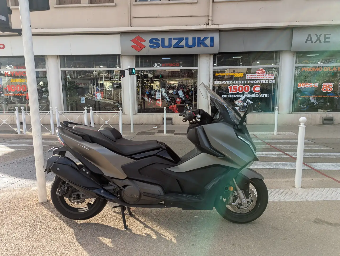 Kymco AK 550 Gri - 1