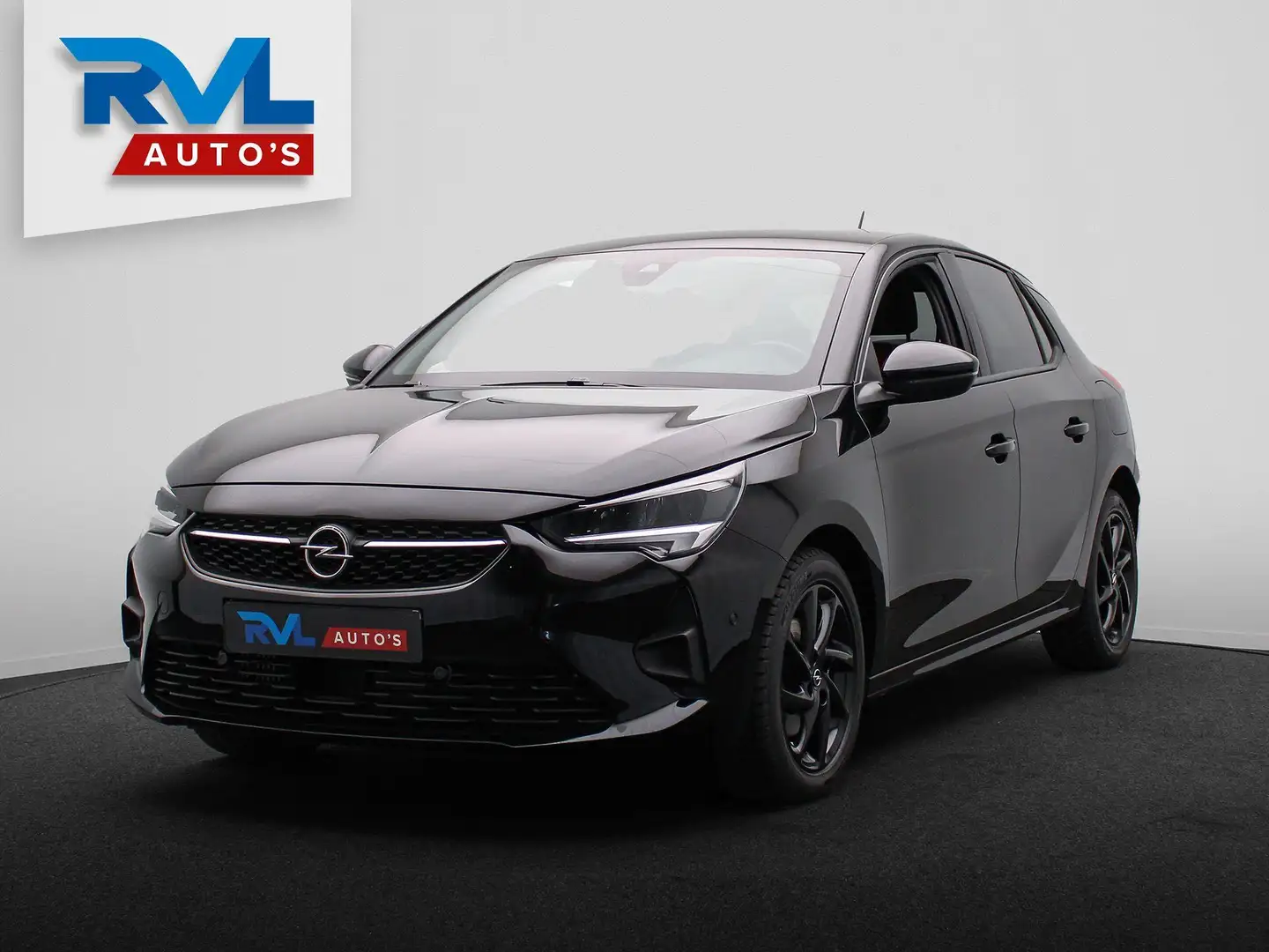 Opel Corsa 1.2 GS Line Black/Edition Apple/Carplay 360° Camer Noir - 1