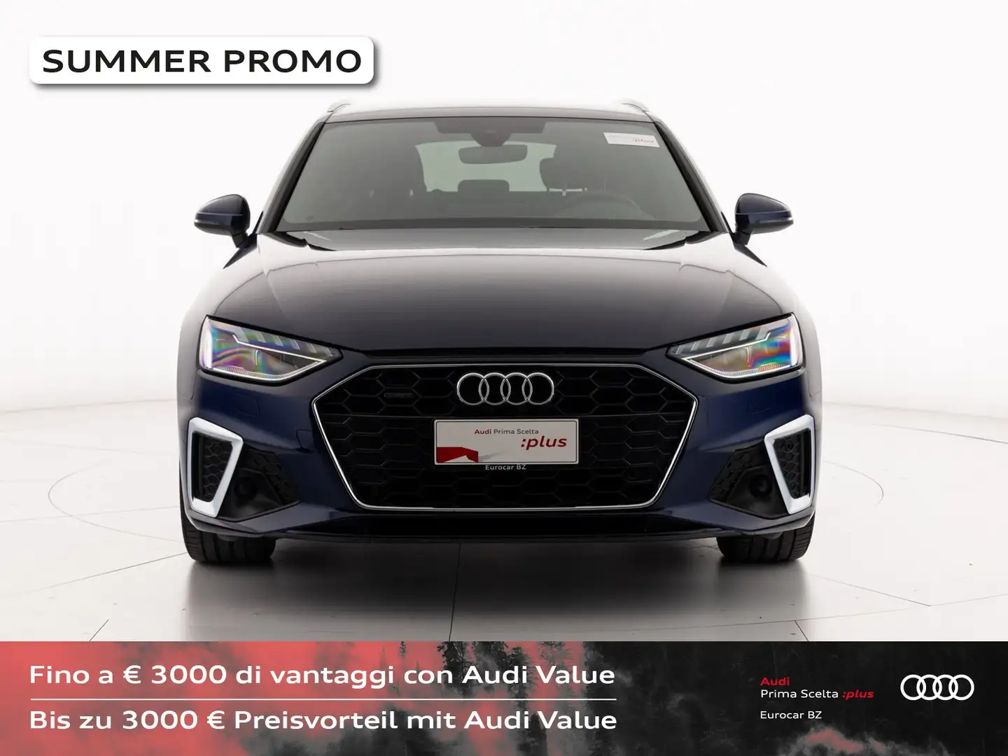 Audi A4 avant 40 2.0 tdi mhev s line edition quattro 204cv Blu/Azzurro - 2