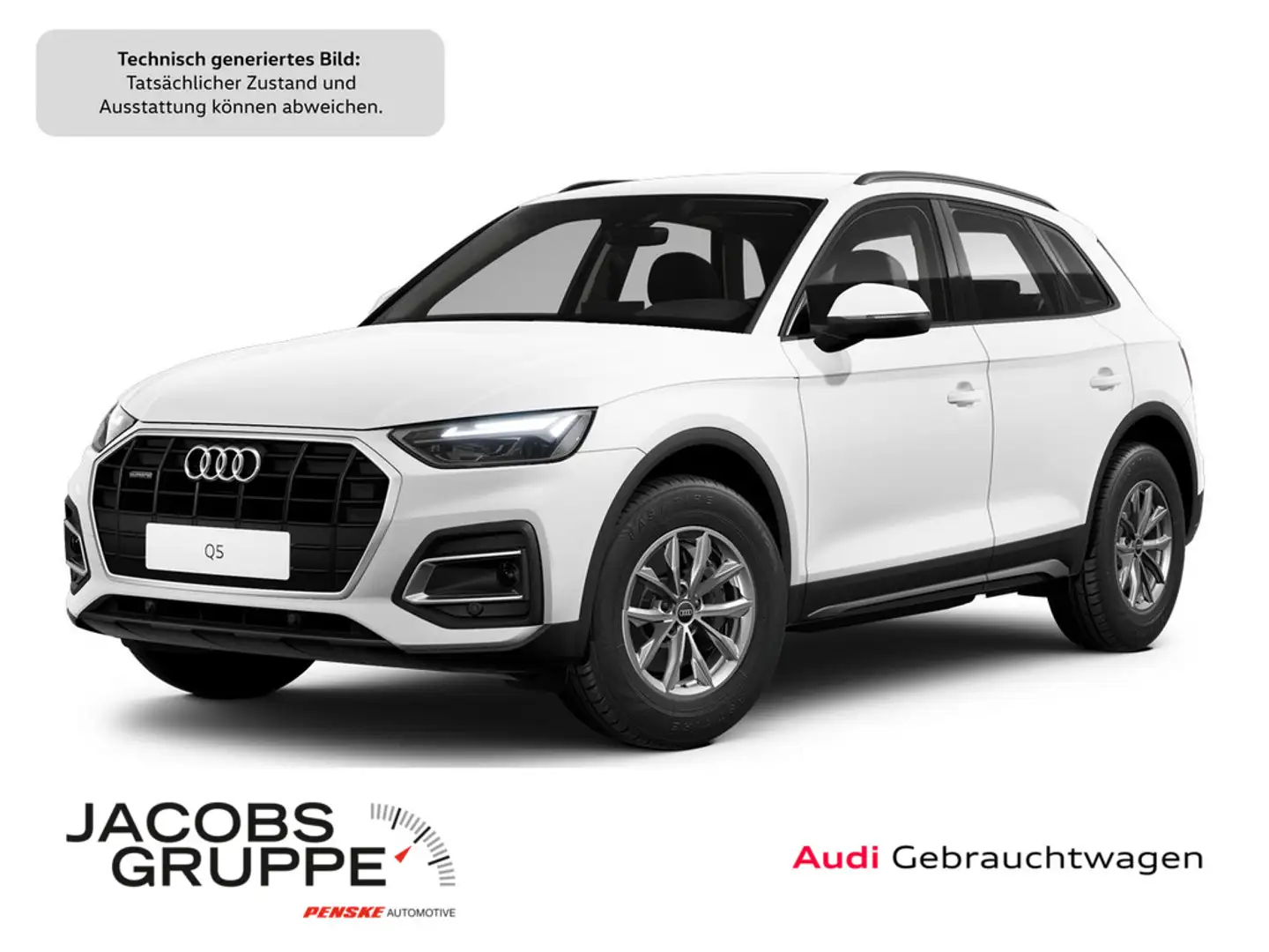 Audi Q5 40 TDI quattro S tronic,GRA,LED,PDC Weiß - 1