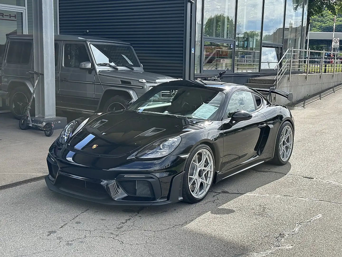 Porsche Cayman 718 Cayman GT4 RS PDK / Clubsportpaket / Vollsc... Nero - 1