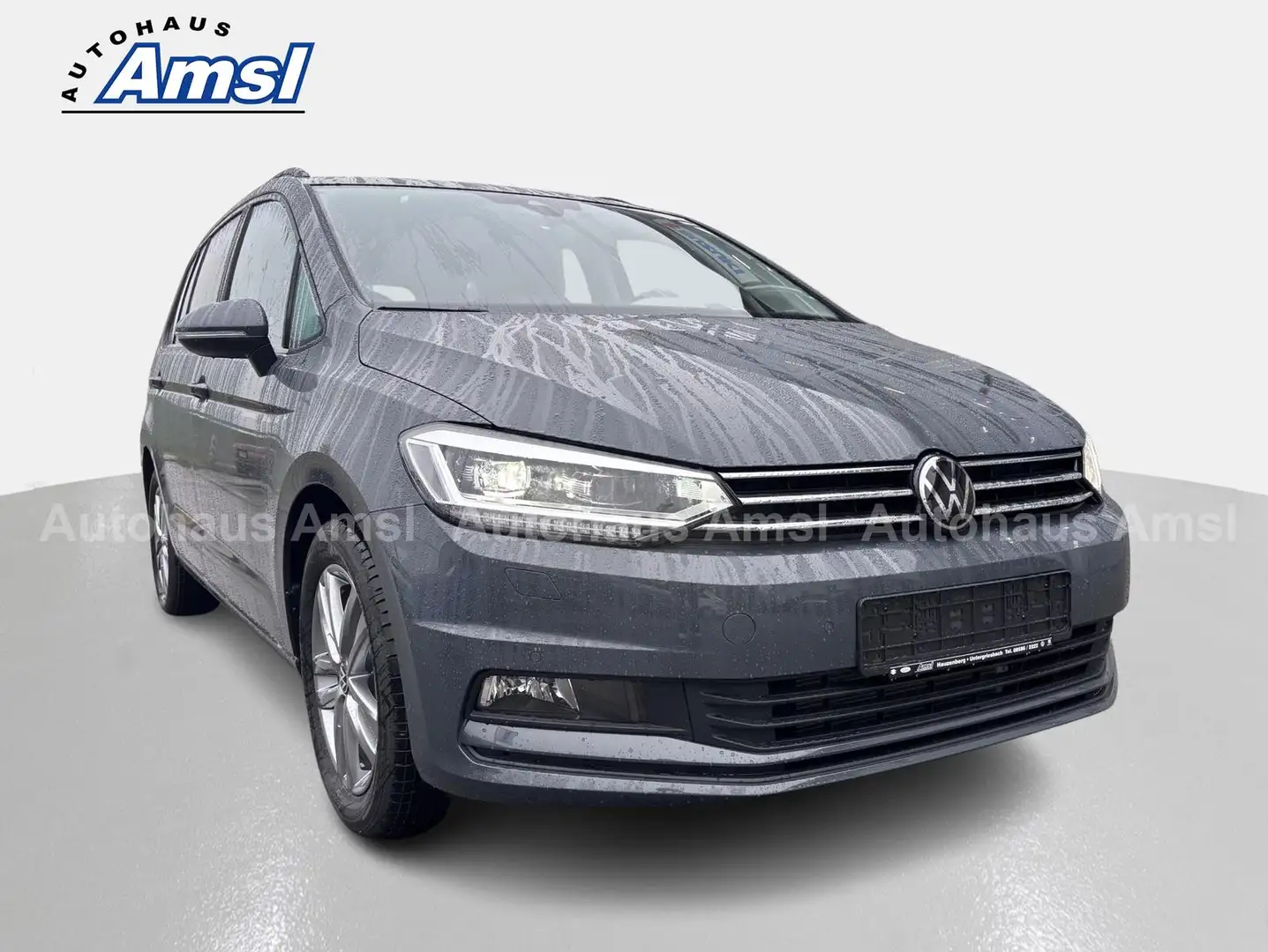 Volkswagen Touran 1.5 TSI Comfortline DSG *7-S.*el.Hklp.*SH Gris - 2