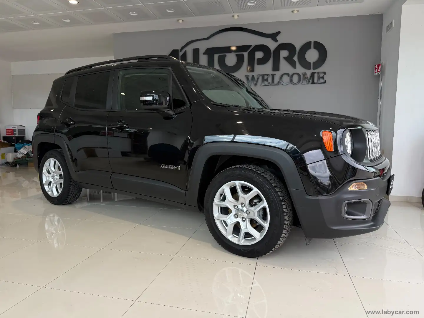 Jeep Renegade 1.6 Mjt 120CV Longitude Nero - 2