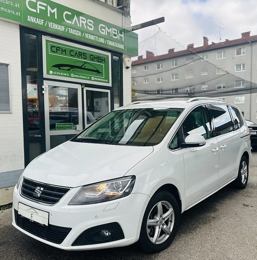 SEAT Alhambra Executive 2,0 TDI Weiß - 2