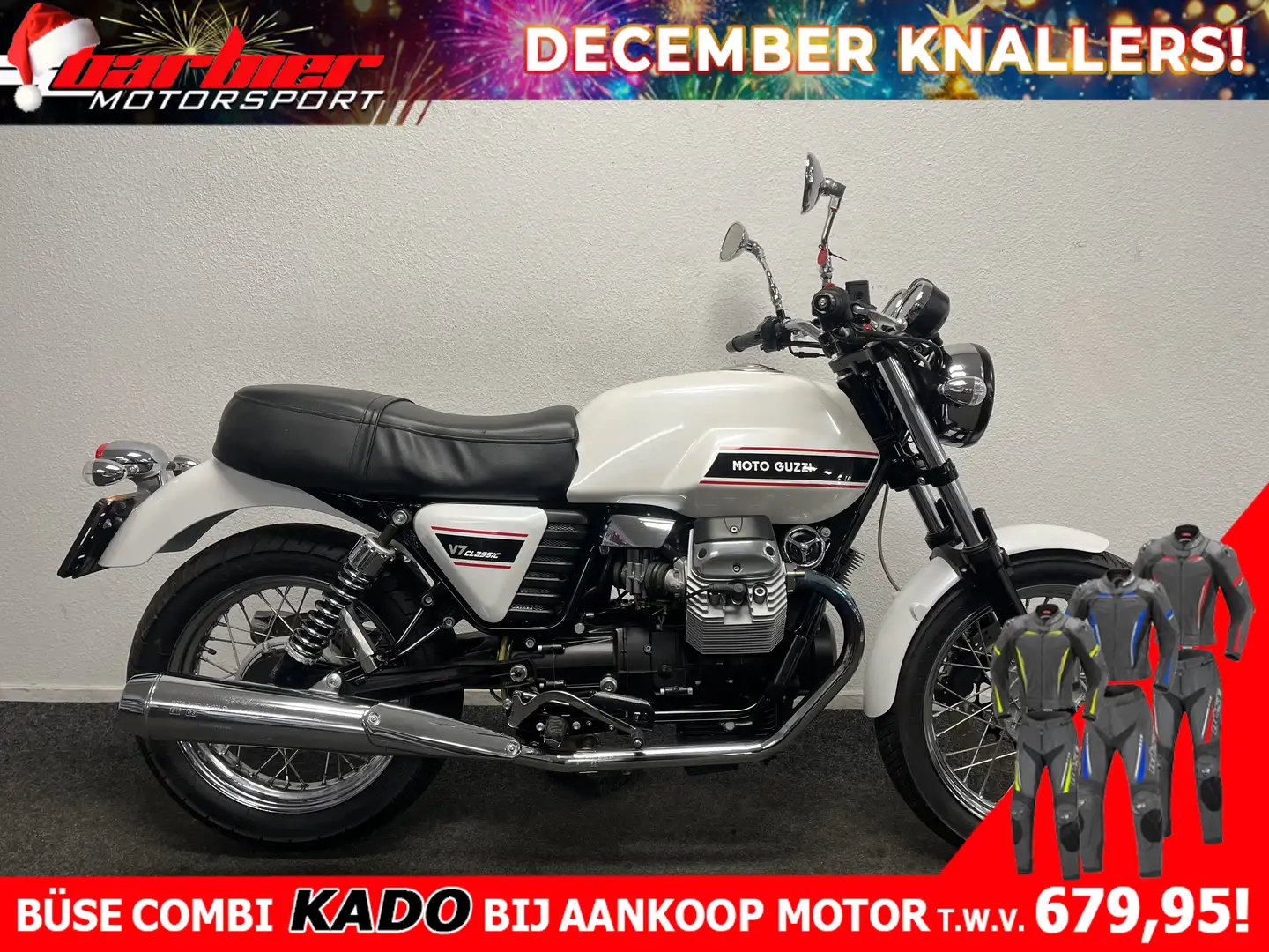 Moto Guzzi V 7 MOTOGUZZI Wit - 1