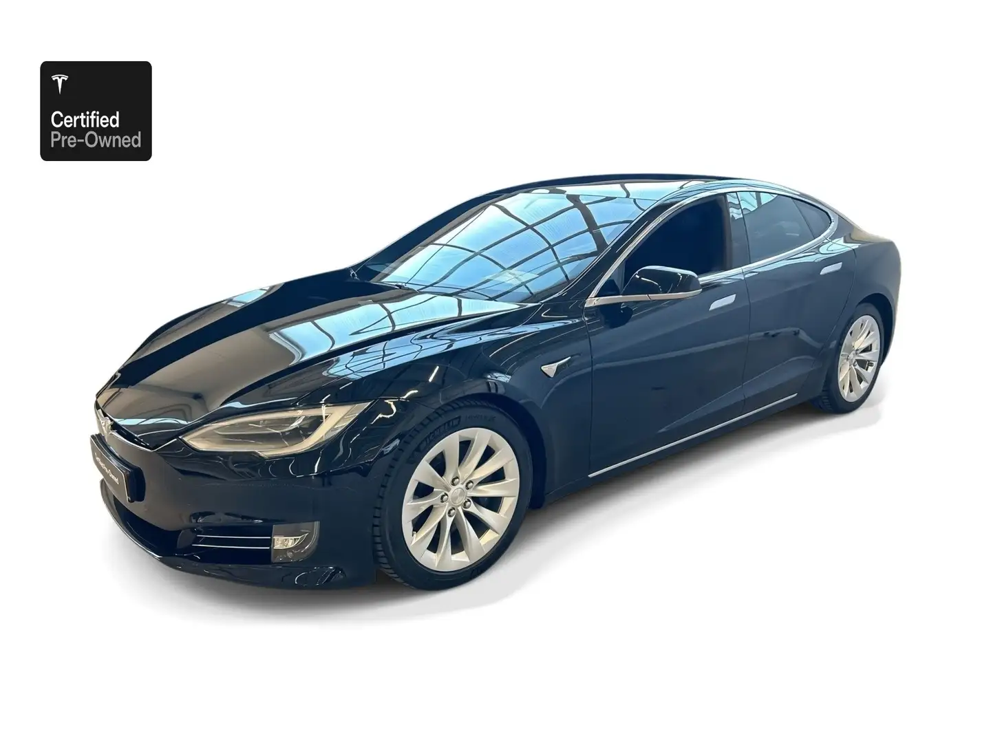 Tesla Model S Long Range/Certified Pre owned Zwart - 1