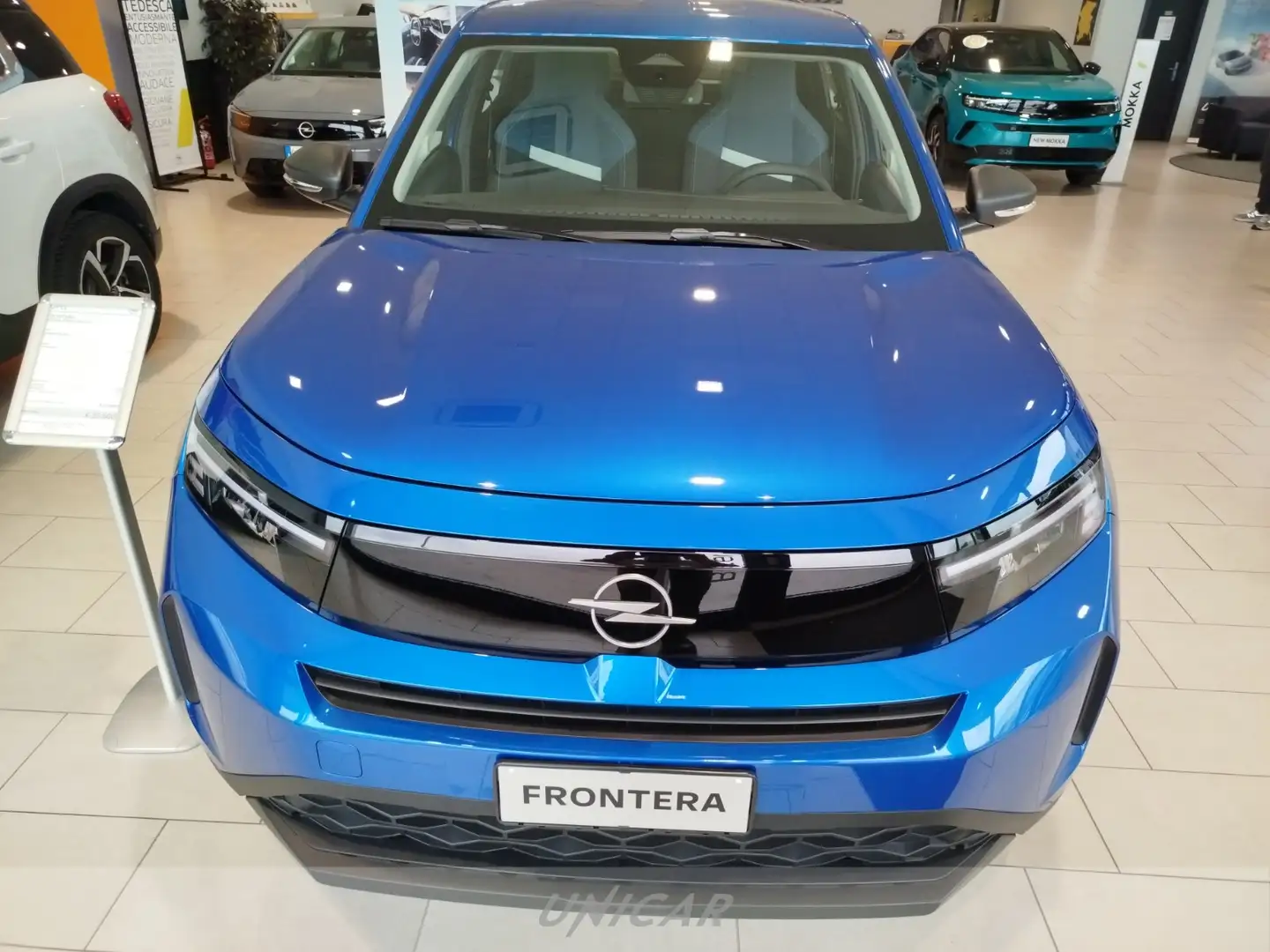 Opel Frontera 1.2 hybrid edition 145cv edct Modrá - 2