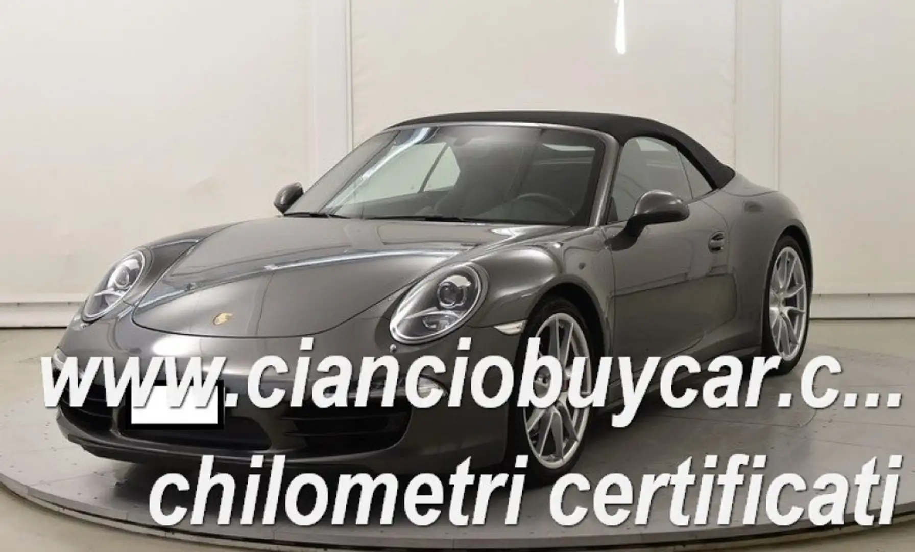 Porsche 911 3.8 Carrera 4S Cabriolet automatica Grigio - 2
