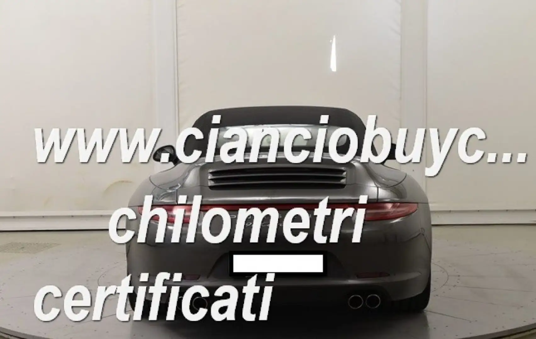 Porsche 911 3.8 Carrera 4S Cabriolet automatica Grigio - 1