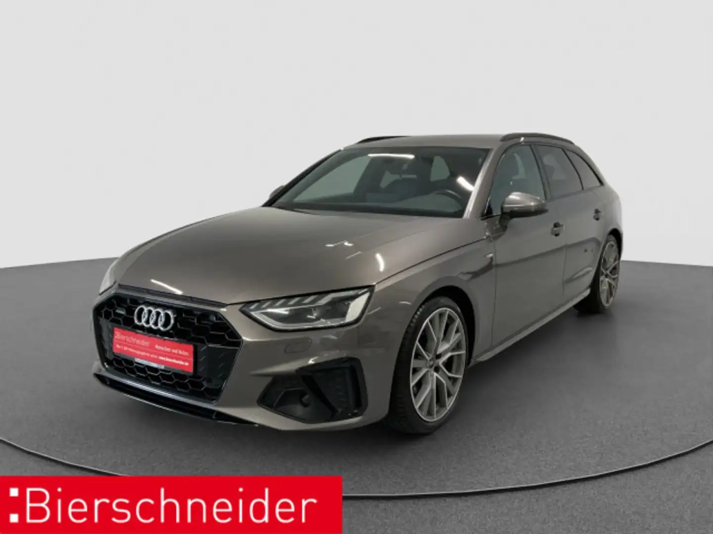 Audi A4 Av 40 TDI qu 2x S-Line Black AHK MATRIX STHZ Grigio - 1