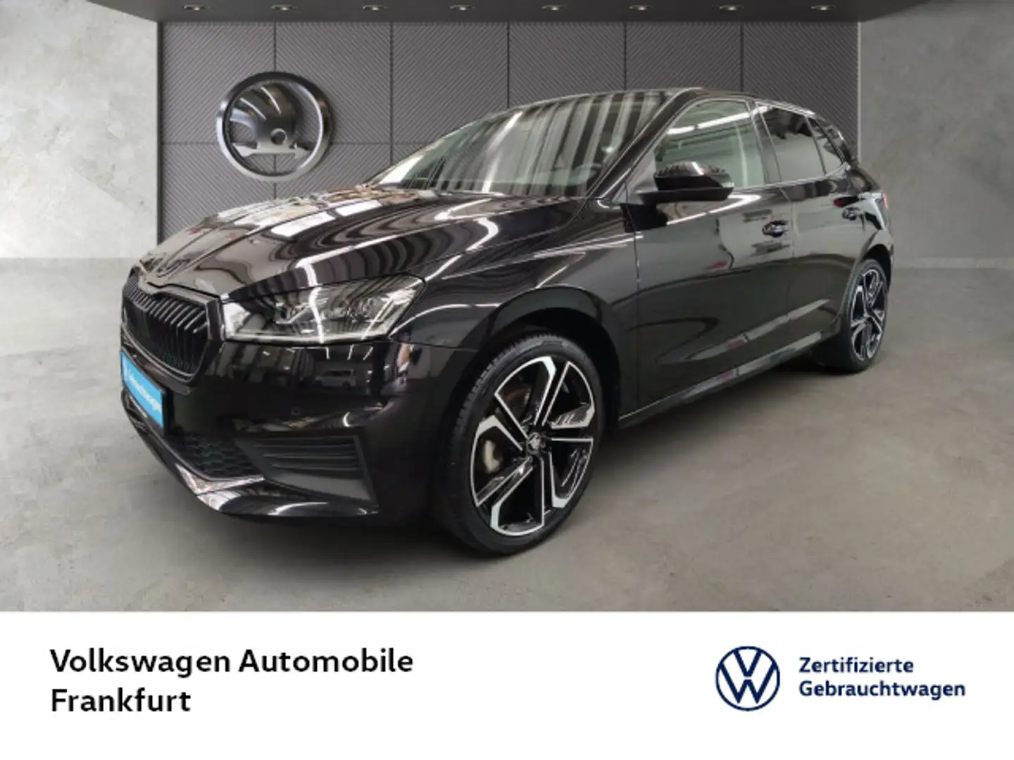 Skoda Fabia 1.0 TSI Tour LaneAssist PDC LED Schwarz - 1